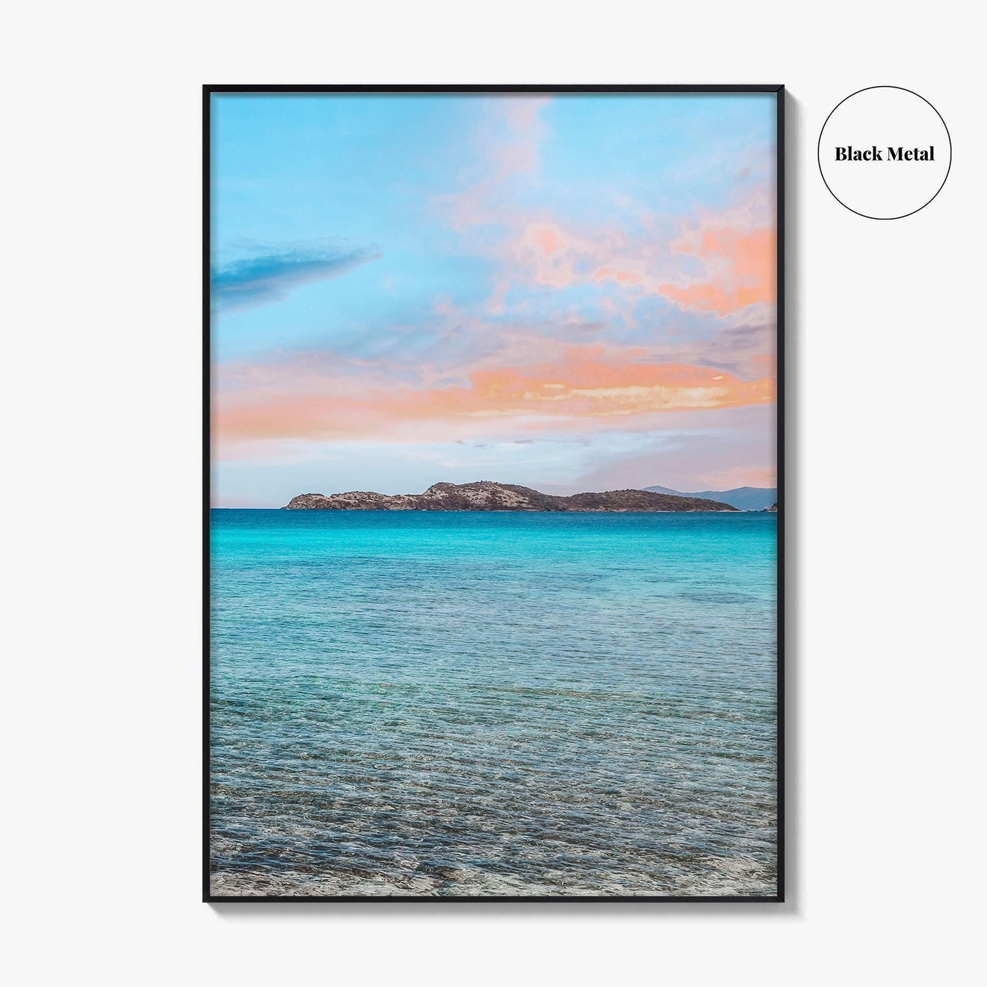 Saint Thomas Turquoise Fine Art Photo Print, Sapphire Beach, US Virgin Islands Wall Poster