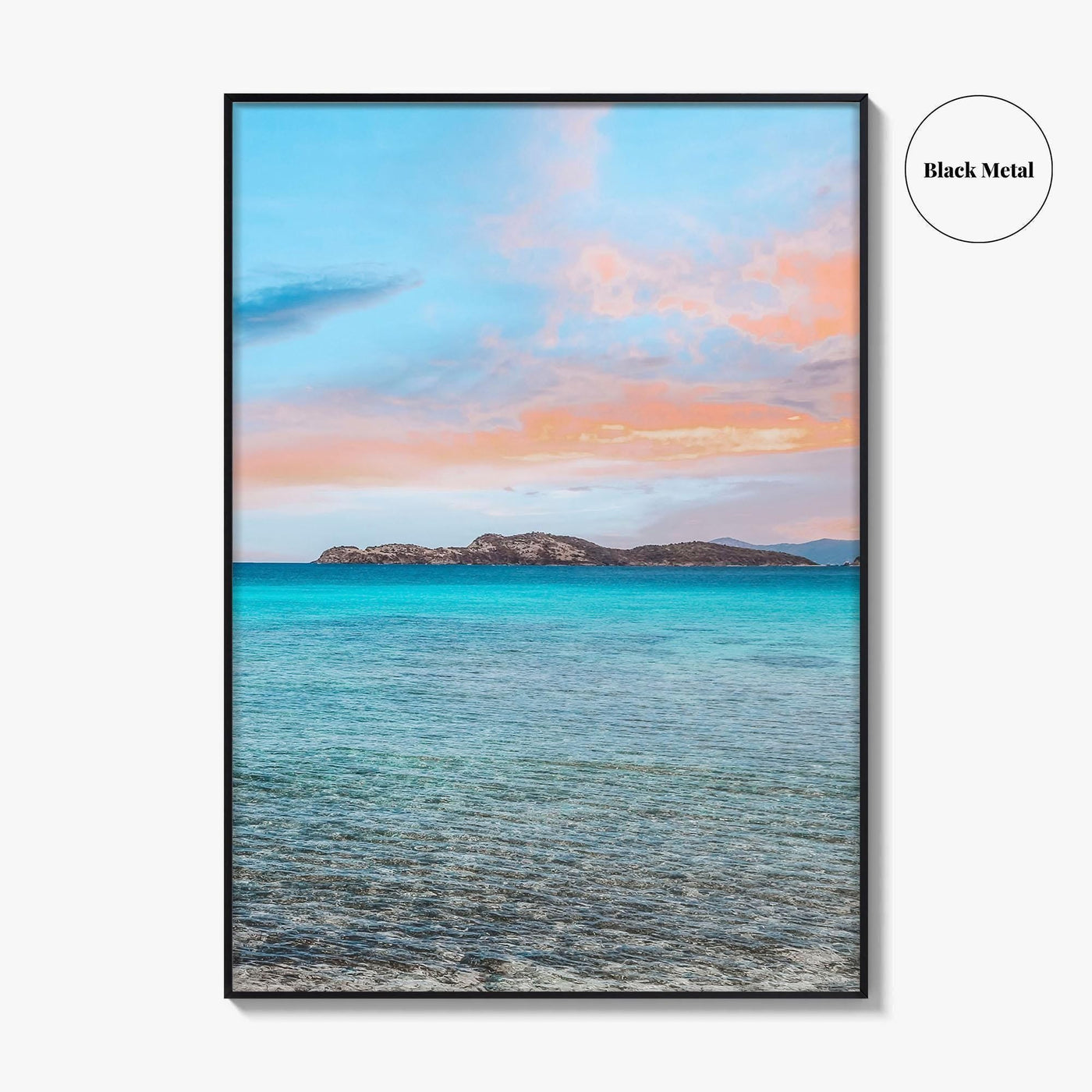 Saint Thomas Turquoise Fine Art Photo Print, Sapphire Beach, US Virgin Islands Wall Poster