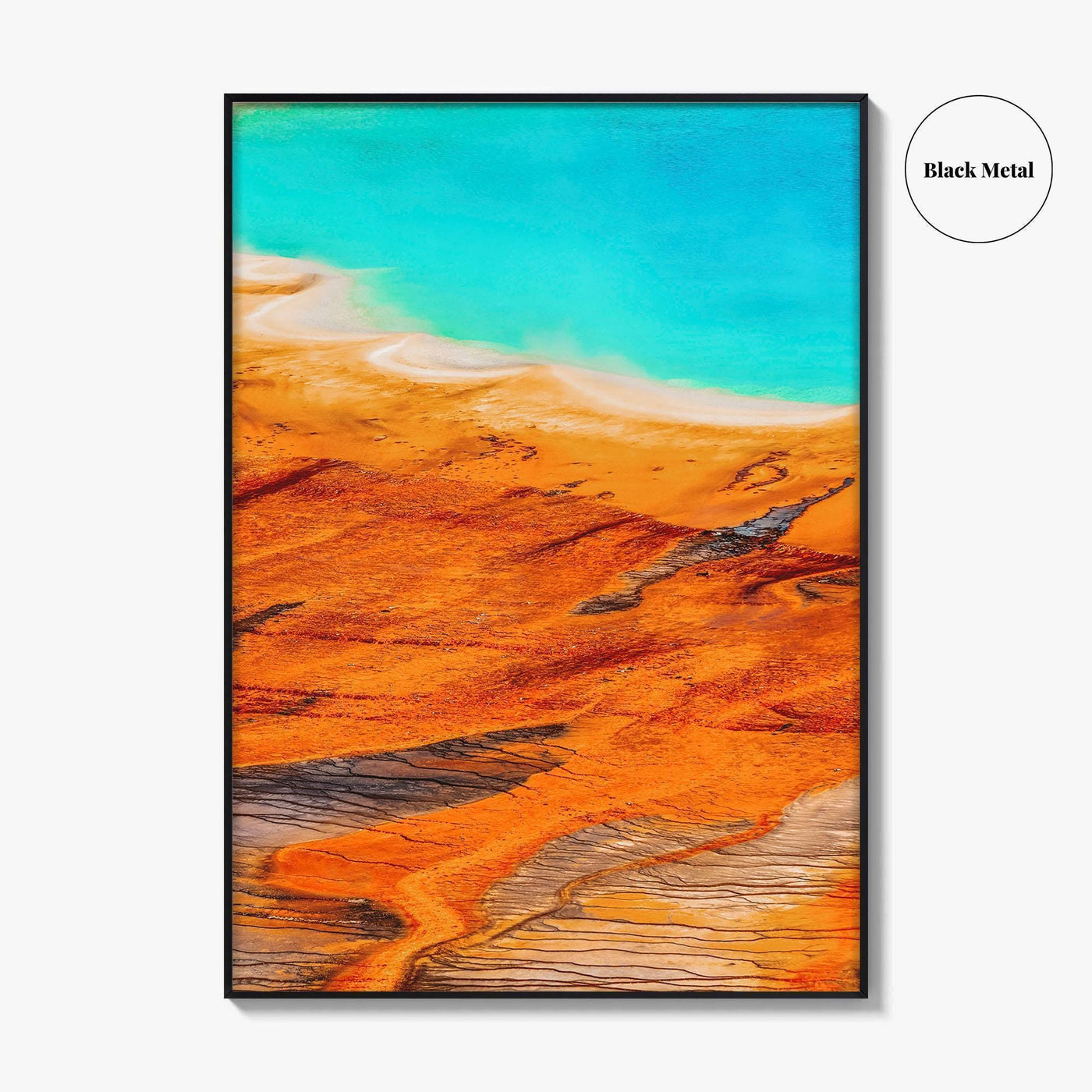 Yellowstone National Park Fine Art Photo Print, Grand Prismatic Spring, Wyoming USA Poster