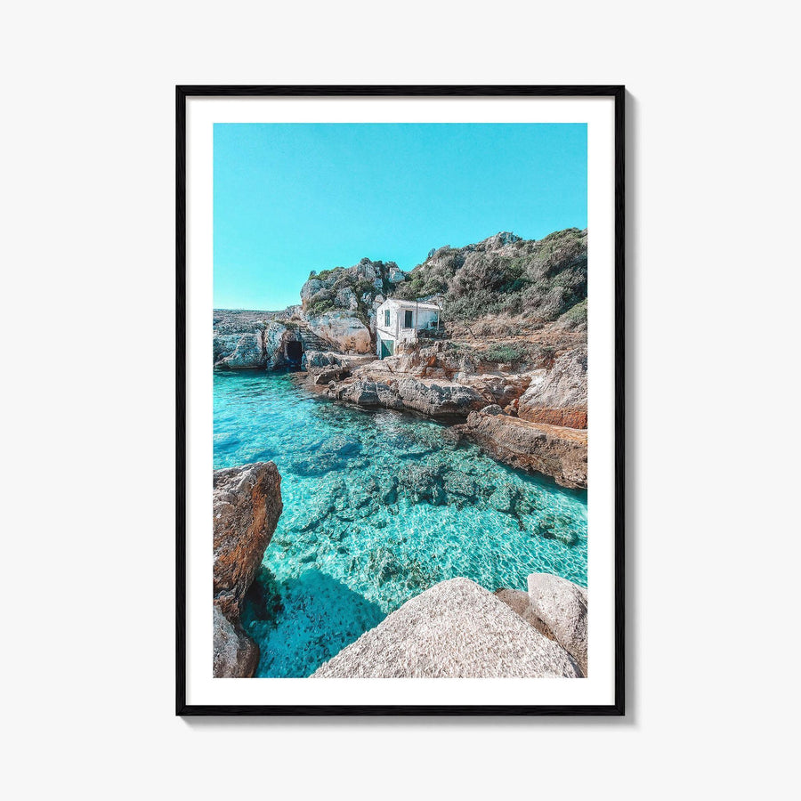 Menorca Turquoise Fine Art Photo Print, Balearic Islands Spain Wall Decor, Beach Poster, Minorca