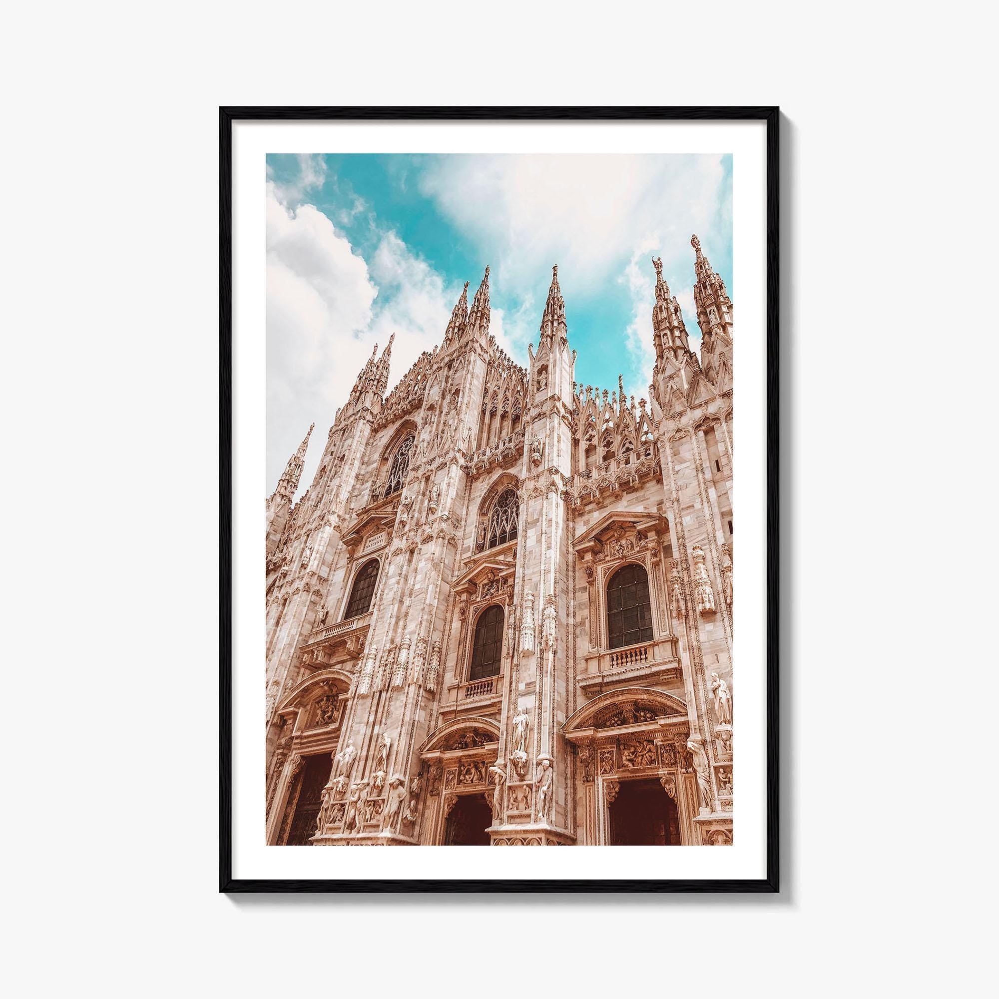Milan Fine Art Photo Print, Duomo Di Milano Cathedral, Italy Wall Decor Poster