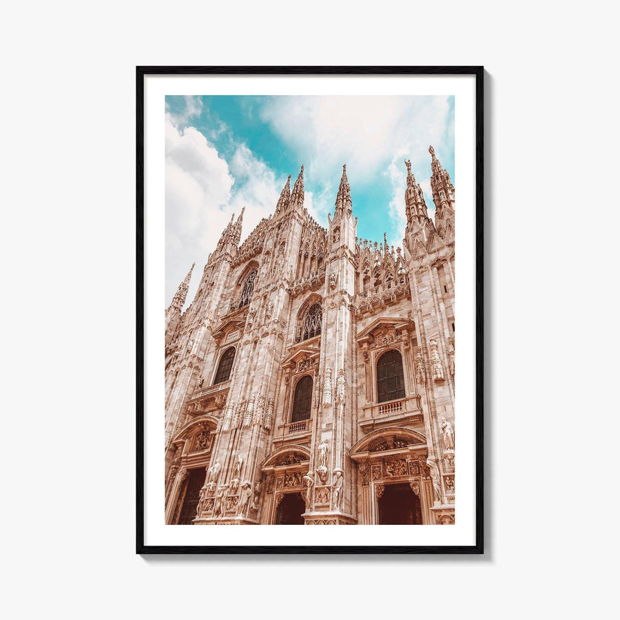 Milan Fine Art Photo Print, Duomo Di Milano Cathedral, Italy Wall Decor Poster