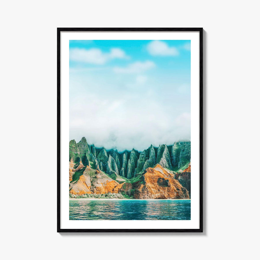 Kauai Fine Art Photo Print, Na Pali Coast Hawaii USA, Wall Decor Poster