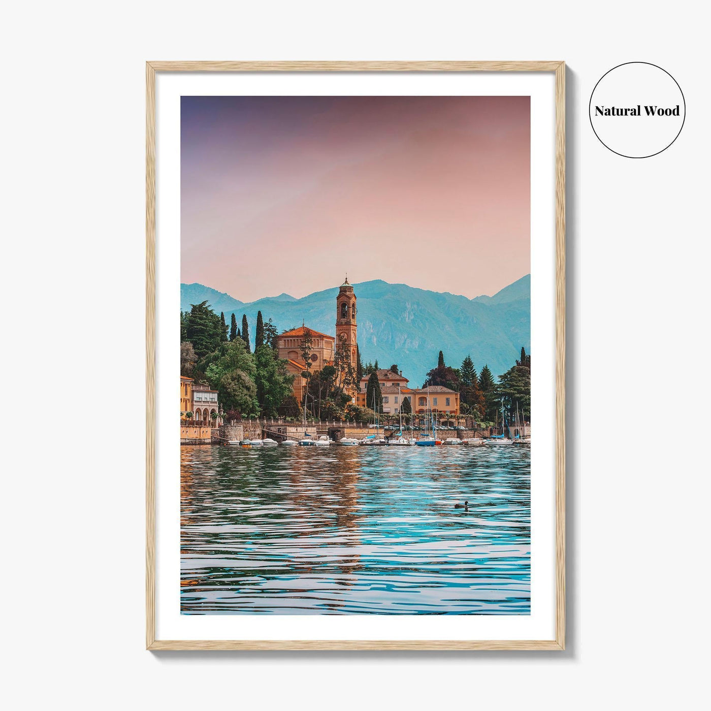 Lake Como Fine Art Photo Print, Tremezzo Mezzegra, Lombardy Alps Italy Wall Decor Poster