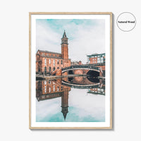 Manchester England Fine Art Photo Print, Castlefield, UK Wall Decor Poster