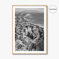 Lima Black and White Fine Art Photo Print, Miraflores Peru Poster
