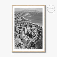 Lima Black and White Fine Art Photo Print, Miraflores Peru Poster