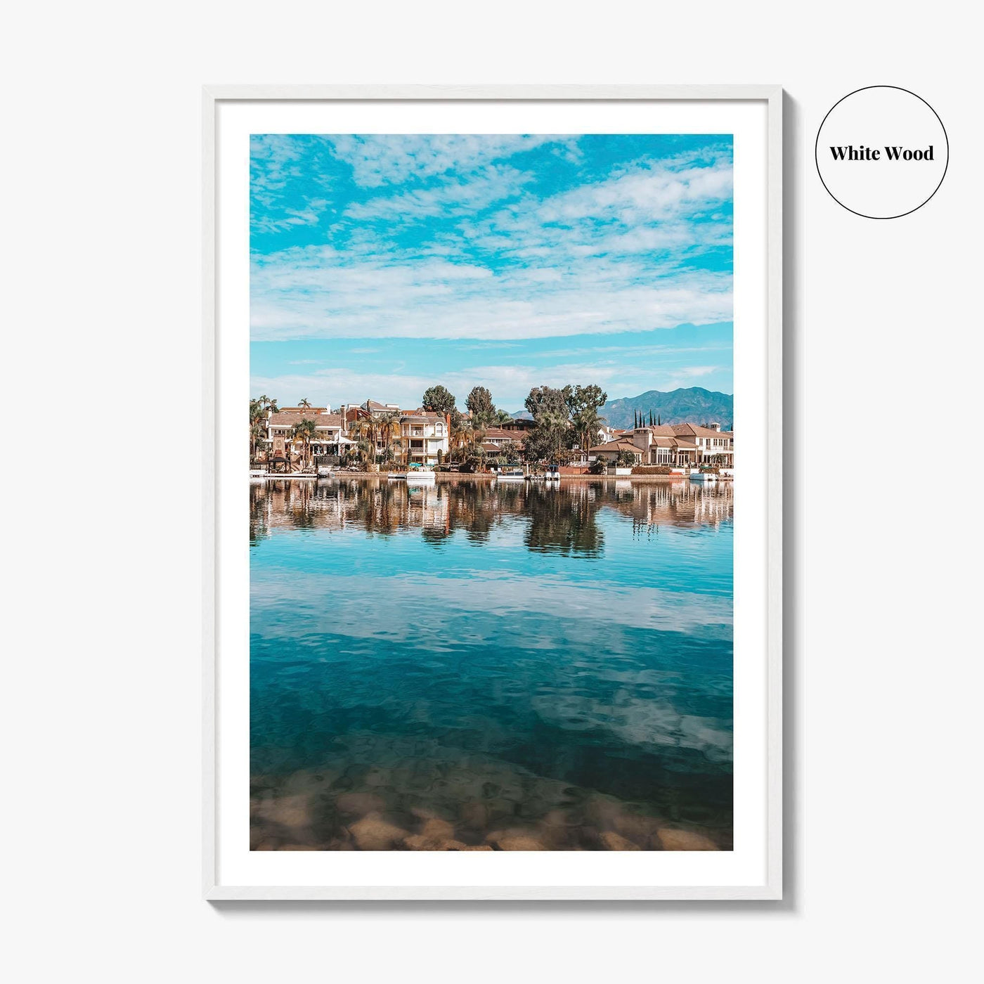 Lake Mission Viejo Fine Art Photo Print, Orange County California Wall Poster, USA