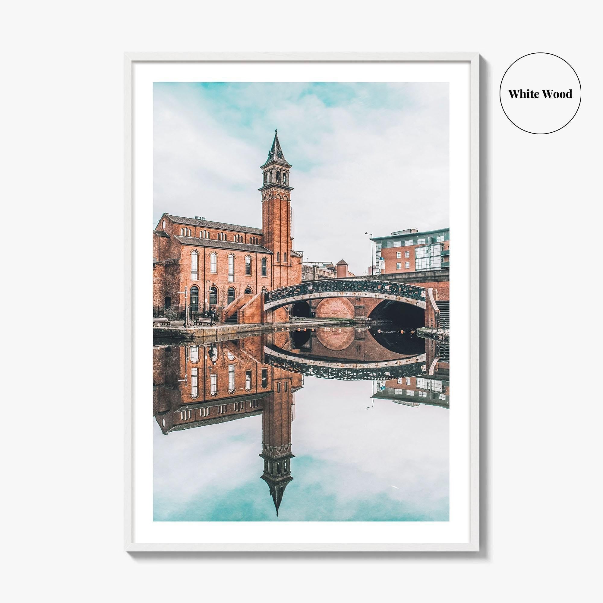 Manchester England Fine Art Photo Print, Castlefield, UK Wall Decor Poster