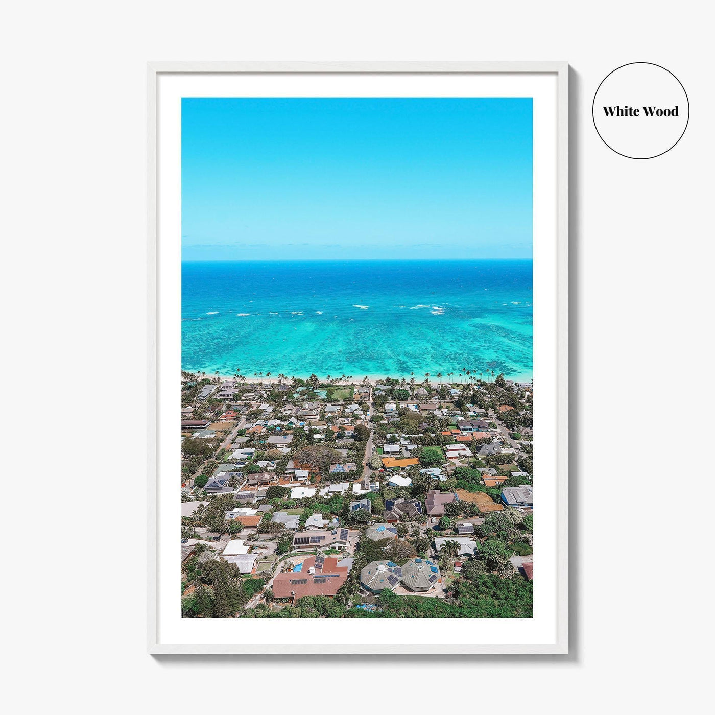 Kailua Fine Art Photo Print, Lanikai Beach, Oahu Hawaii USA Wall Poster
