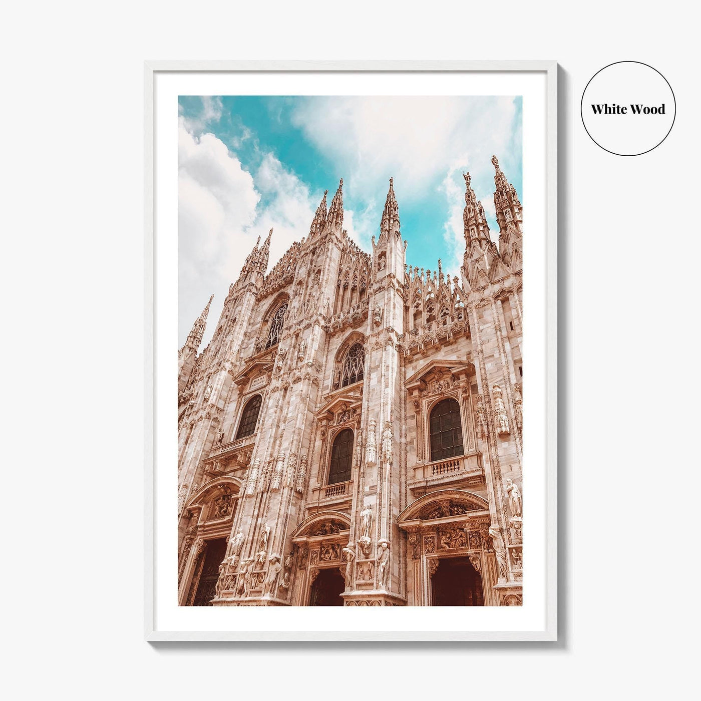 Milan Fine Art Photo Print, Duomo Di Milano Cathedral, Italy Wall Decor Poster