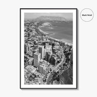 Lima Black and White Fine Art Photo Print, Miraflores Peru Poster