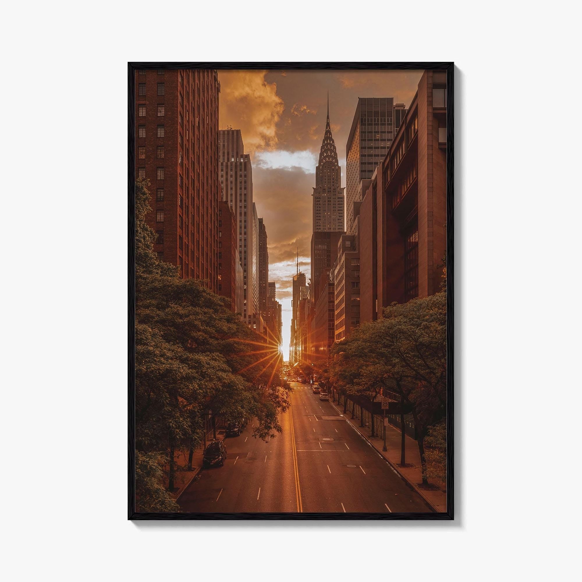Manhattan Fine Art Photo Print, New York City, NYC, 42nd Street, Manhattanhenge, Wall Decor