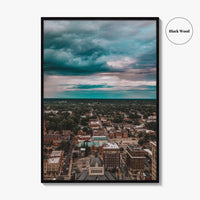 Lexington Kentucky Skyline Fine Art Photo Print, Downtown, Bluegrass Region, USA Wall Decor Poster