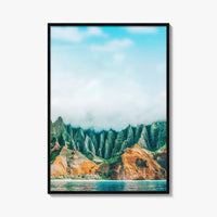 Kauai Fine Art Photo Print, Na Pali Coast Hawaii USA, Wall Decor Poster