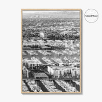 Marina del Rey Black and White Fine Art Photo Print, Los Angeles Poster