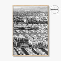 Marina del Rey Black and White Fine Art Photo Print, Los Angeles Poster