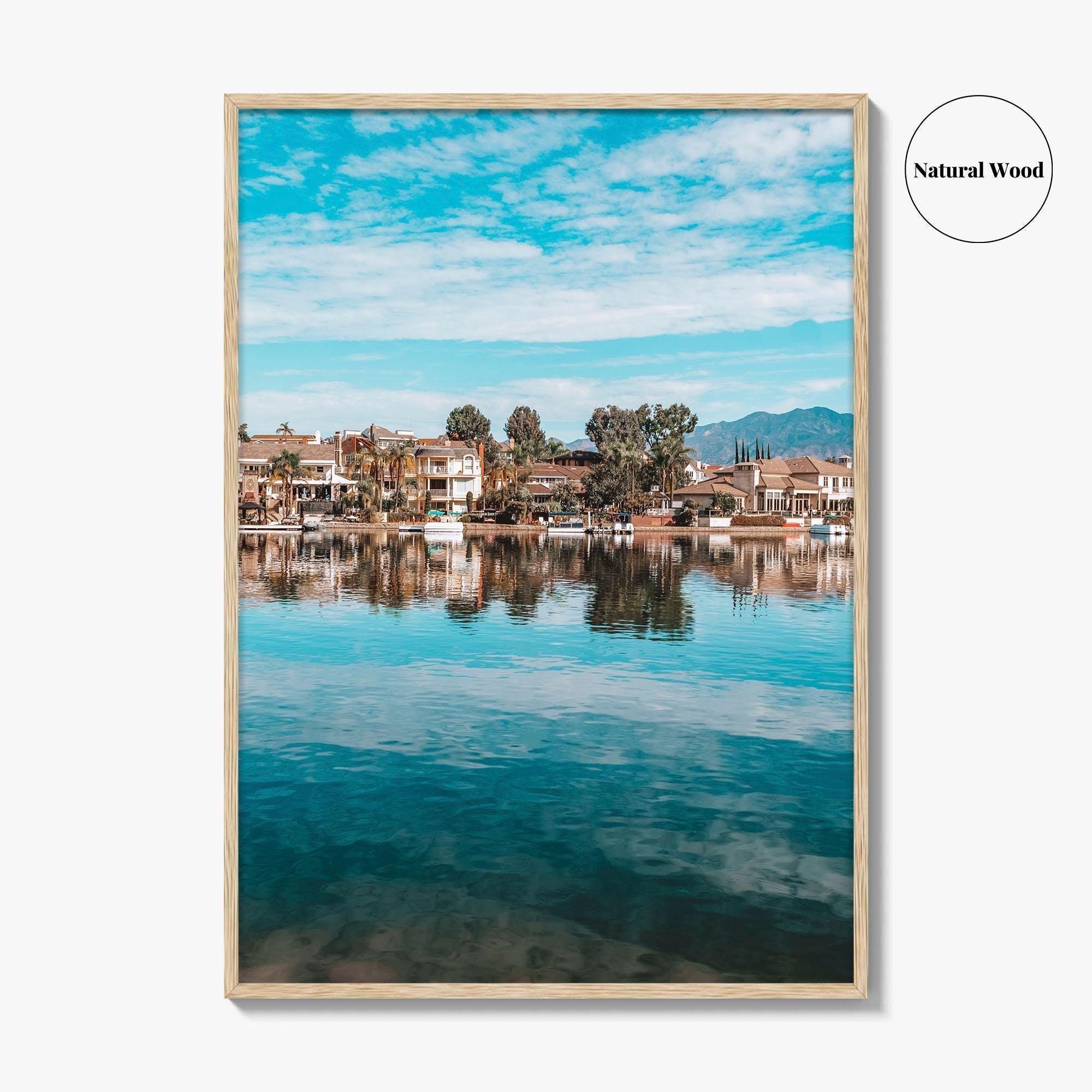Lake Mission Viejo Fine Art Photo Print, Orange County California Wall Poster, USA
