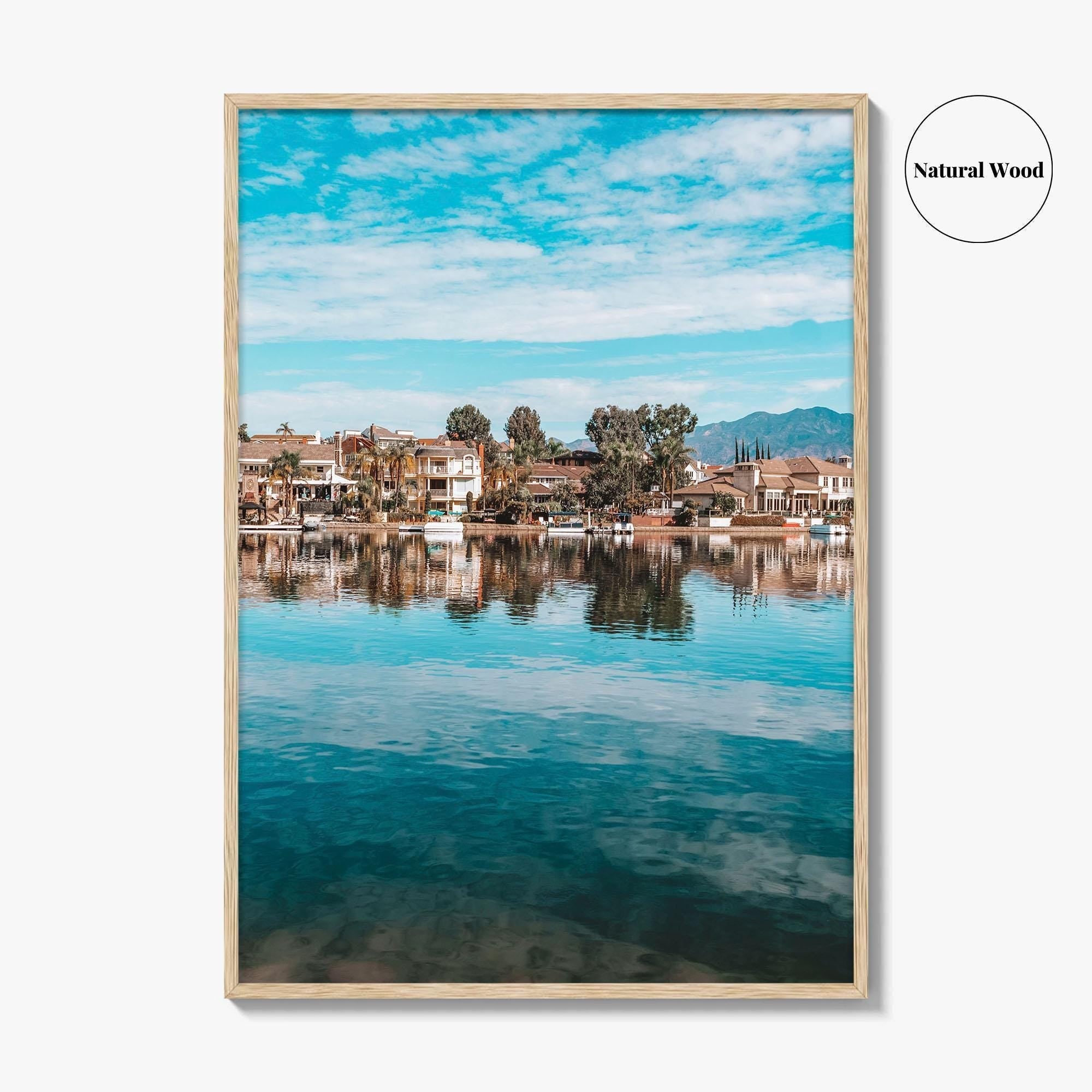Lake Mission Viejo Fine Art Photo Print, Orange County California Wall Poster, USA