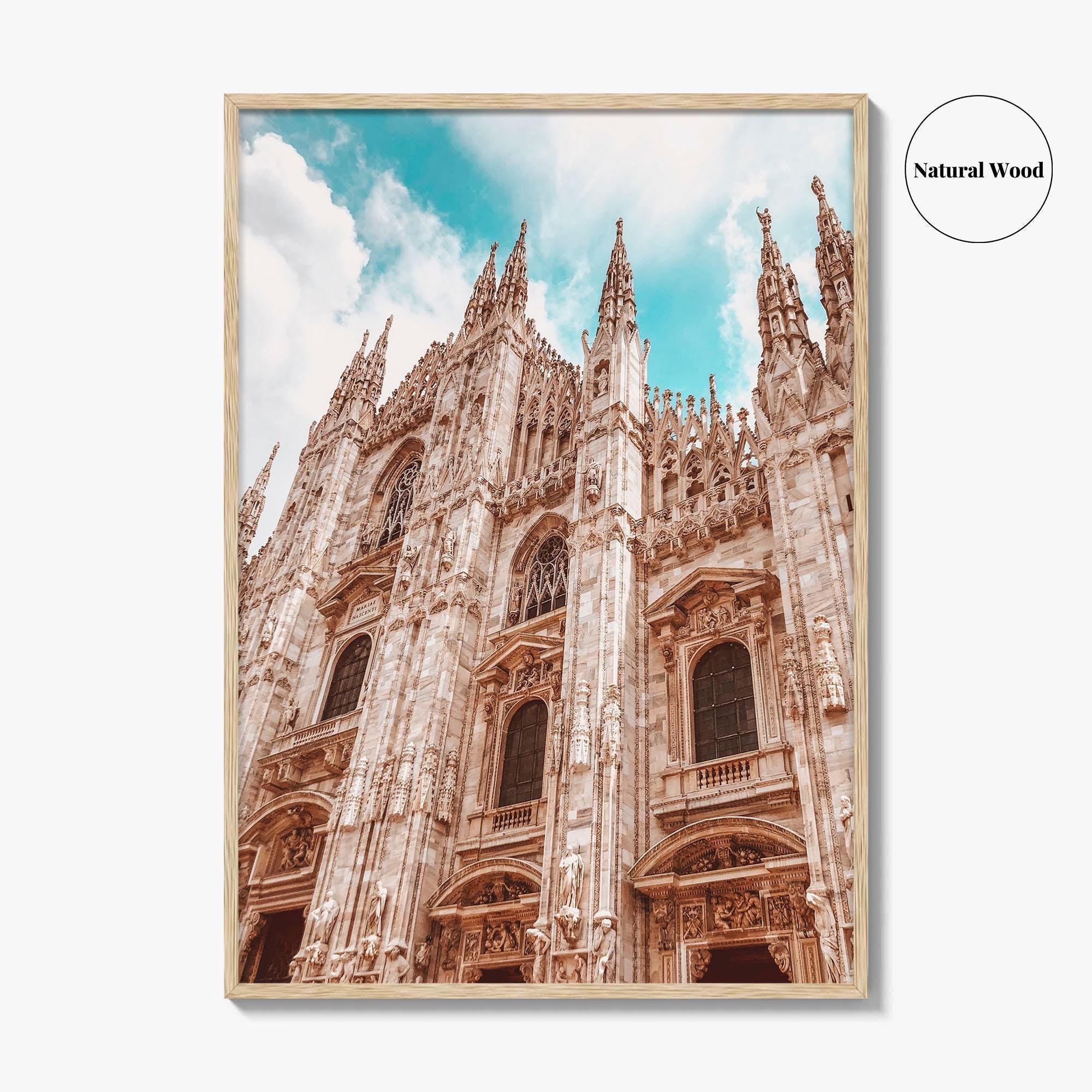 Milan Fine Art Photo Print, Duomo Di Milano Cathedral, Italy Wall Decor Poster