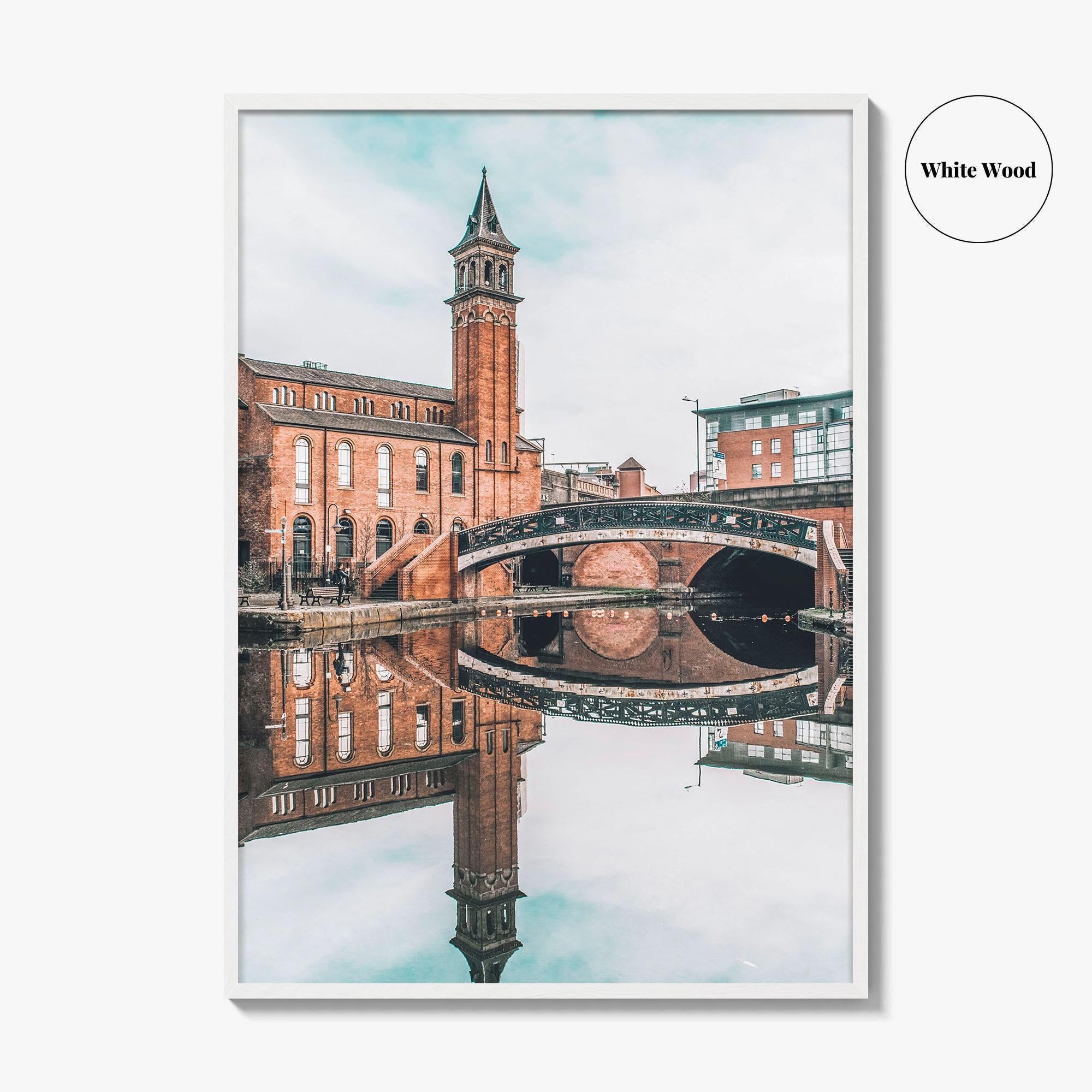 Manchester England Fine Art Photo Print, Castlefield, UK Wall Decor Poster