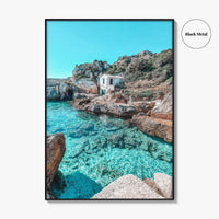 Menorca Turquoise Fine Art Photo Print, Balearic Islands Spain Wall Decor, Beach Poster, Minorca