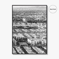 Marina del Rey Black and White Fine Art Photo Print, Los Angeles Poster
