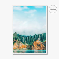 Kauai Fine Art Photo Print, Na Pali Coast Hawaii USA, Wall Decor Poster