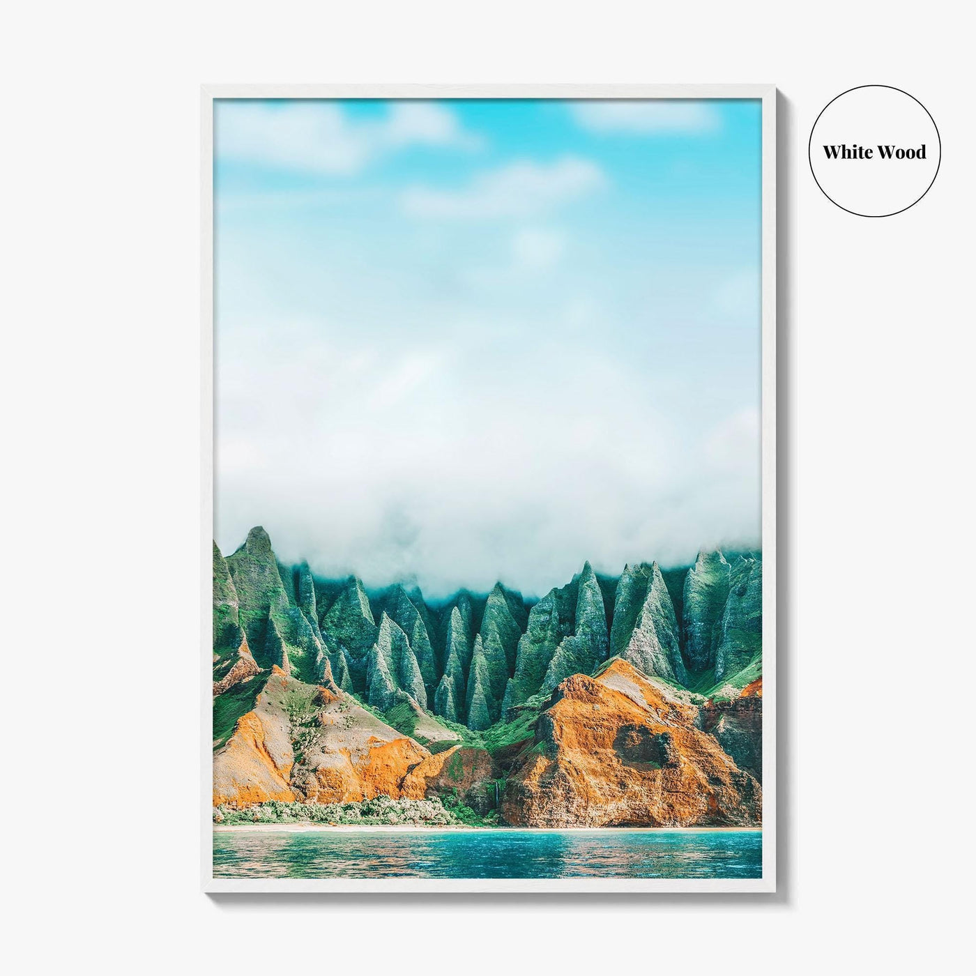 Kauai Fine Art Photo Print, Na Pali Coast Hawaii USA, Wall Decor Poster