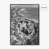 Lima Black and White Fine Art Photo Print, Miraflores Peru Poster