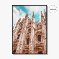 Milan Fine Art Photo Print, Duomo Di Milano Cathedral, Italy Wall Decor Poster