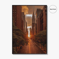 Manhattan Fine Art Photo Print, New York City, NYC, 42nd Street, Manhattanhenge, Wall Decor