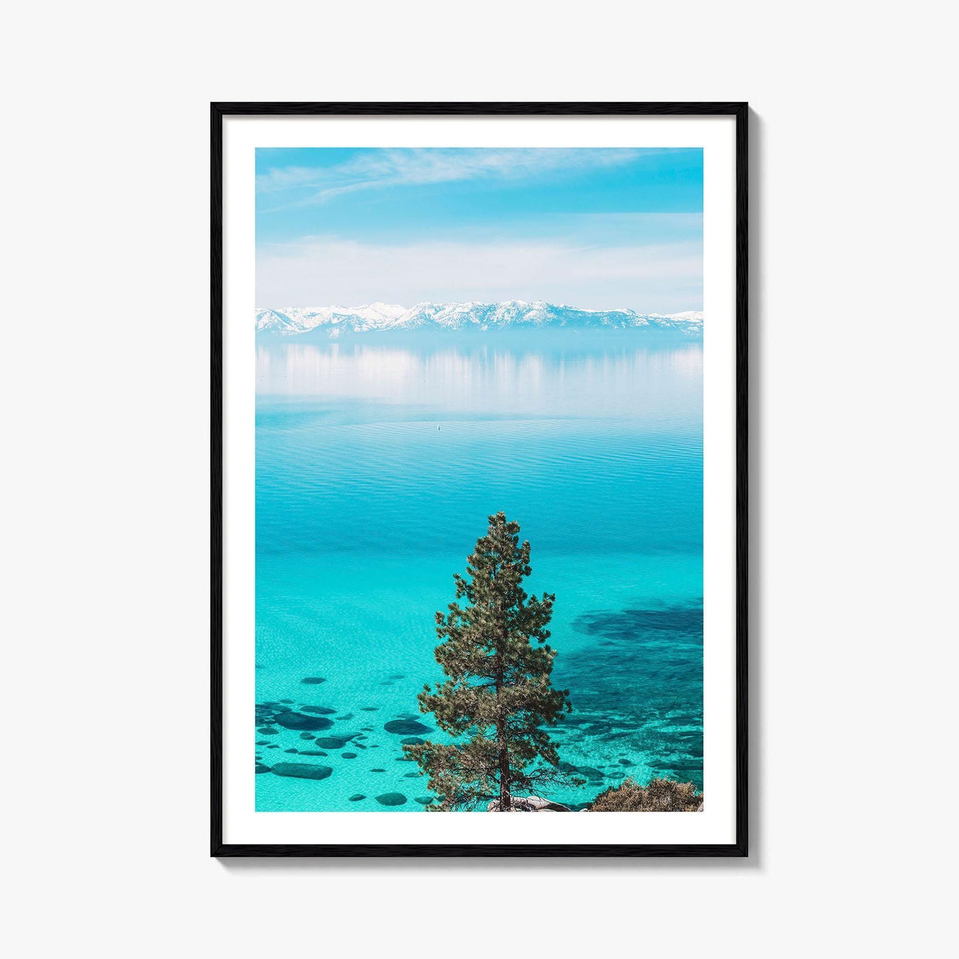 Lake Tahoe Fine Art Photo Print, Panorama, California, Sierra Nevada, USA, Poster