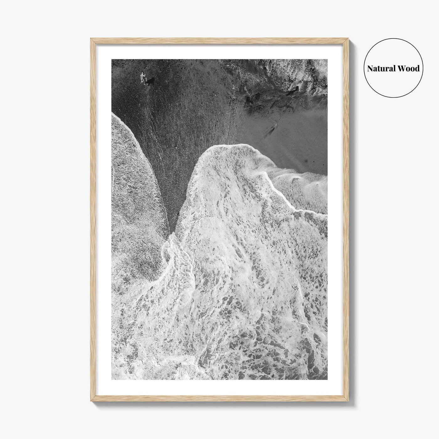 Laguna Beach Black and White Fine Art Photo Print, Orange County California Poster