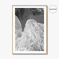Laguna Beach Black and White Fine Art Photo Print, Orange County California Poster