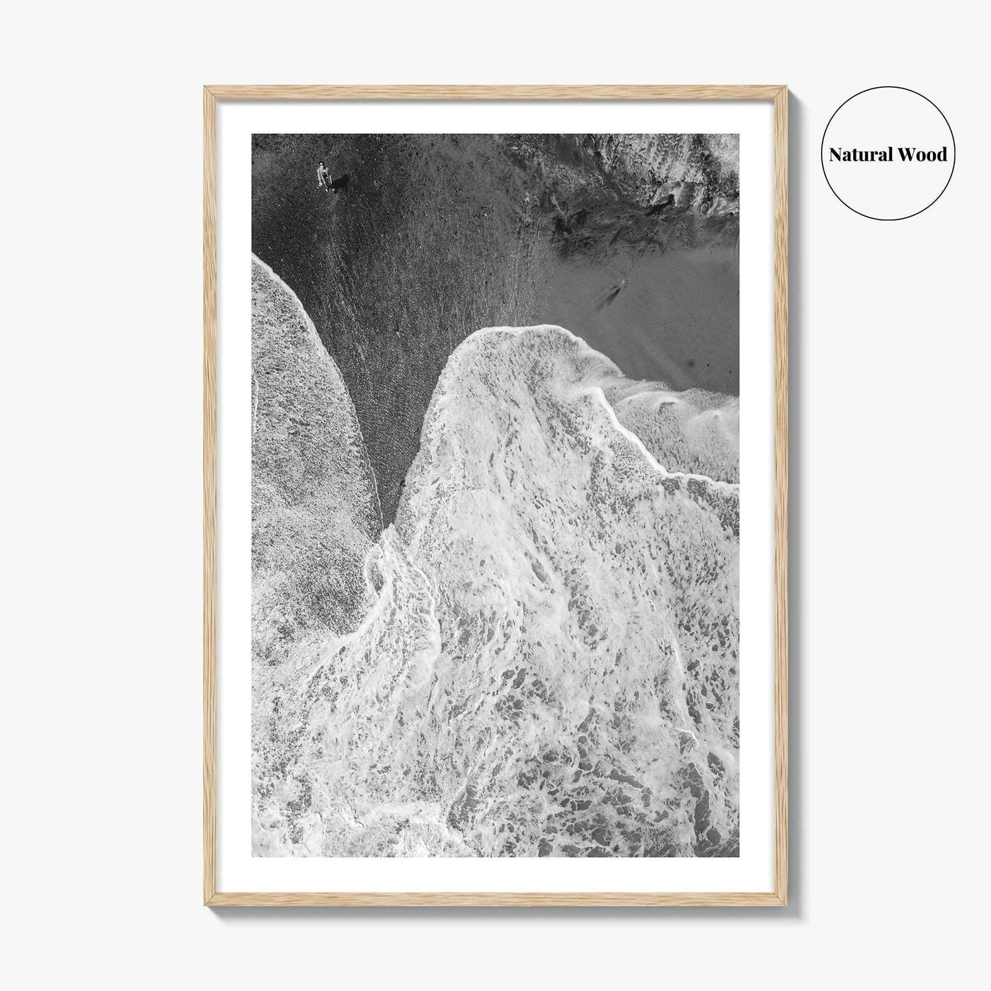 Laguna Beach Black and White Fine Art Photo Print, Orange County California Poster