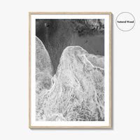 Laguna Beach Black and White Fine Art Photo Print, Orange County California Poster