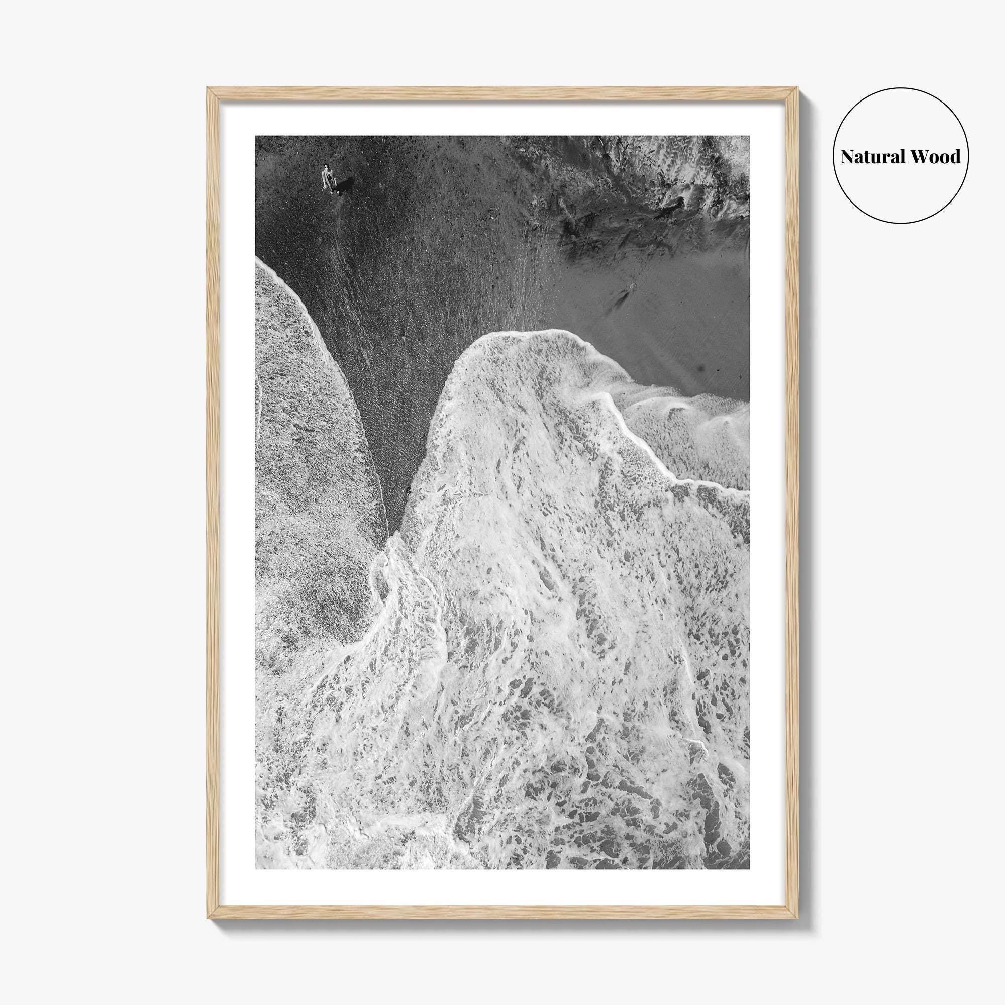 Laguna Beach Black and White Fine Art Photo Print, Orange County California Poster