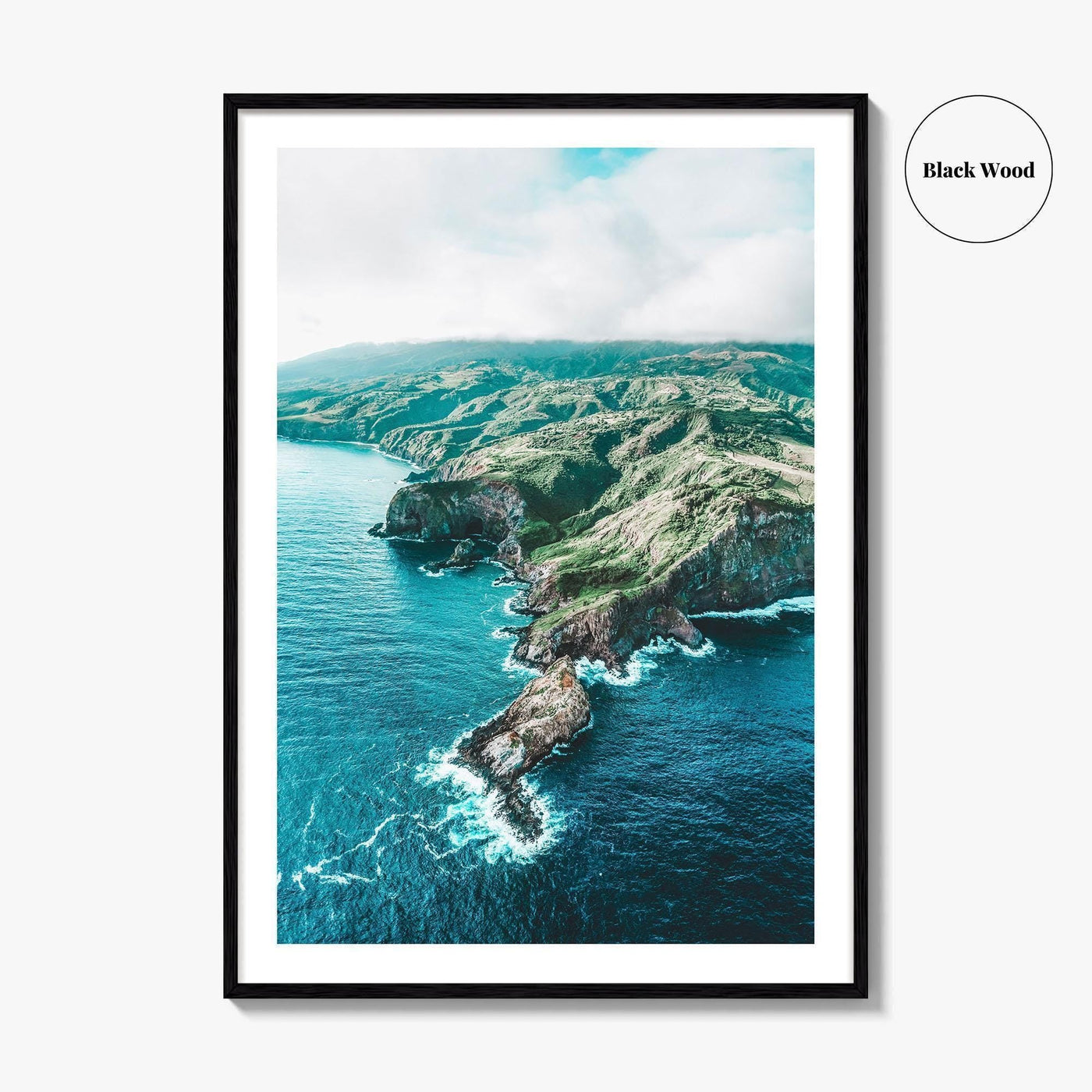 Maui Fine Art Photo Print, Hawaii USA Photo Poster, Hawaiian Islands Aerial View