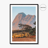 Malawi Fine Art Photo Print, Africa Landscape Wall Decor Poster, Dusty Road