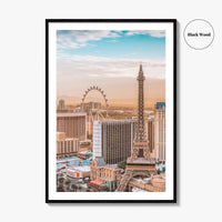 Las Vegas Skyline Fine Art Photo Print, The Strip, Nevada USA, Wall Poster
