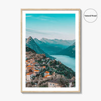 Lugano Fine Art Photo Print, Lake Lugano, Ticino Switzerland Poster, Monte Bre