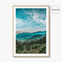 Kerala Fine Art Photo Print, Wayanad Mountain View, India Wall Decor Poster