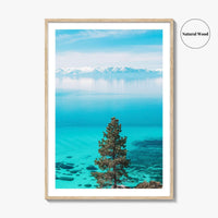 Lake Tahoe Fine Art Photo Print, Panorama, California, Sierra Nevada, USA, Poster