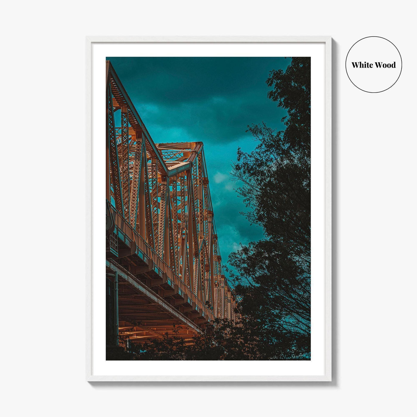 Louisville Fine Art Photo Print, Second Street Bridge, Kentucky, USA Wall Decor Poster