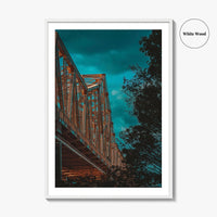 Louisville Fine Art Photo Print, Second Street Bridge, Kentucky, USA Wall Decor Poster