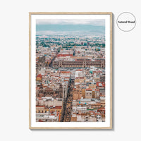 Mexico City Skyline Fine Art Photo Print, Wall Poster, CDMX