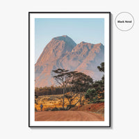 Malawi Fine Art Photo Print, Africa Landscape Wall Decor Poster, Dusty Road