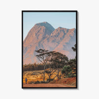 Malawi Fine Art Photo Print, Africa Landscape Wall Decor Poster, Dusty Road