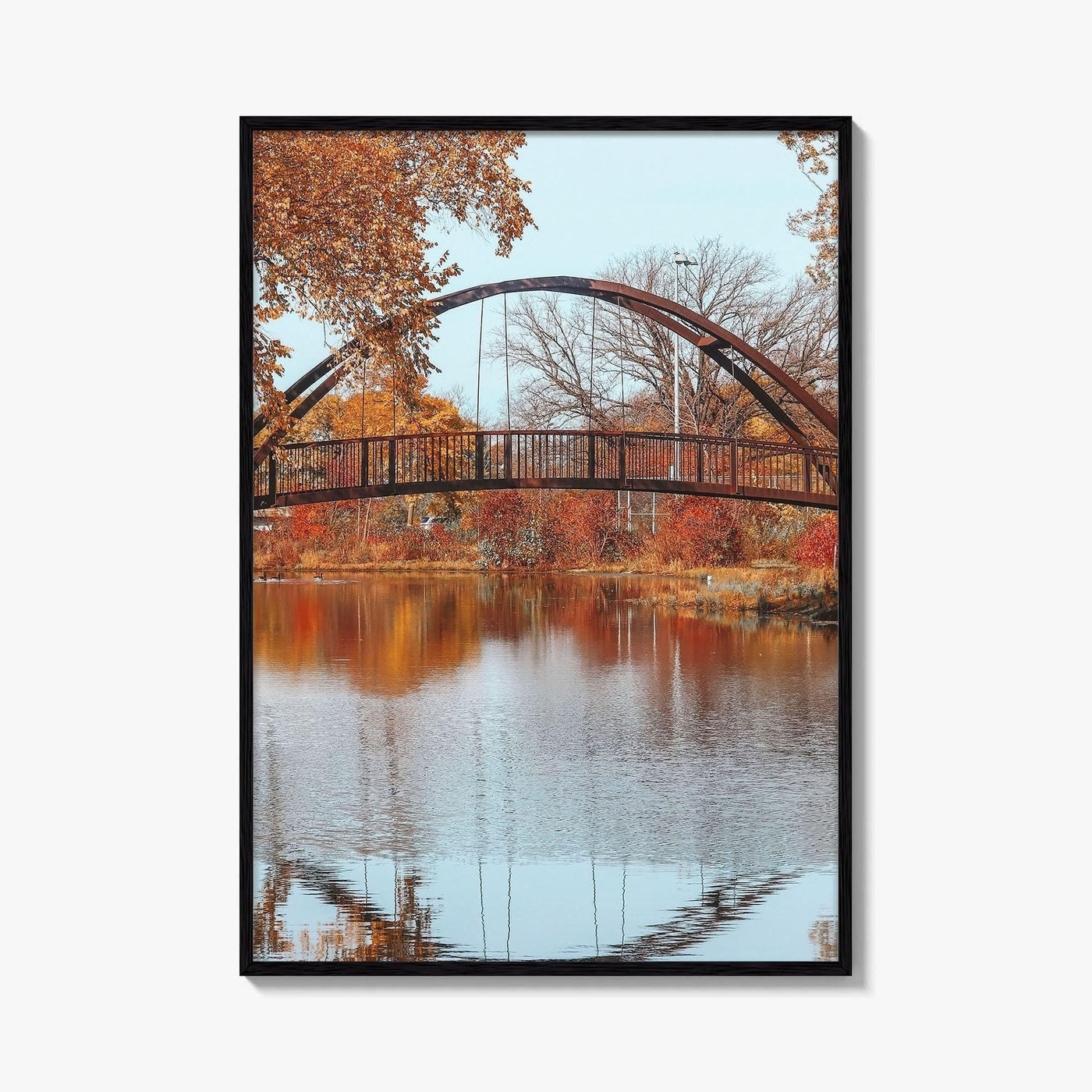 Madison Fine Art Photo Print, Tenney Park Bridge, Lake Mendota, Wisconsin, USA Wall Decor